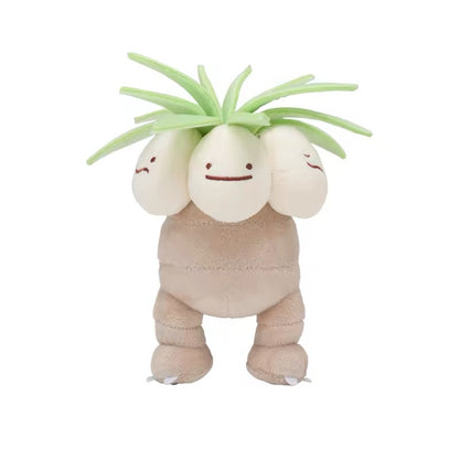 Japan Cartoon Pokemon Center Ditto Crossover Part 5 | Exeggutor Shaymin Magnemite Pichu Raichu Jirachi Wobbuffet Whimsicott Gloom Alolan Vulpix - Mascot Mini Plush Doll