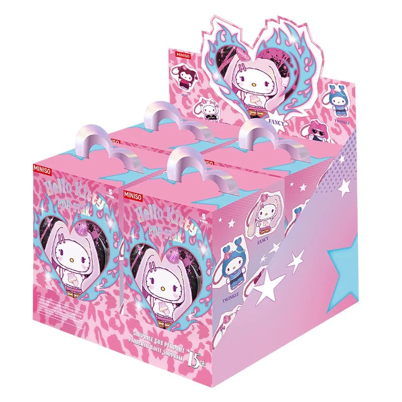 Miniso Sanrio Characters Hello Kitty | Pop Star - Collectable Toys Mystery Blind Box