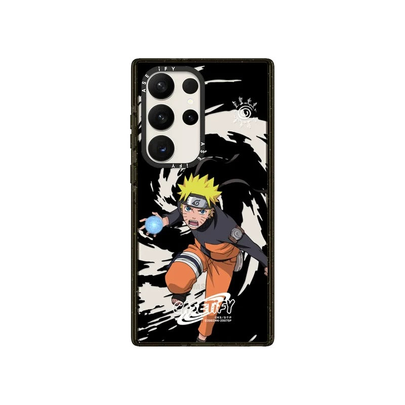 Japanese Cartoon Ninja Naruto | Naruto Sasuke Sakura The Road to Ninja - Phone Case Samsung Galaxy S24 S23 S22 Ultra