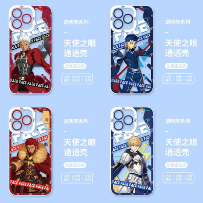 Japanese Anime Fate Stay Night | EMIYA Cu Chulainn Setanta Iskandar Alexander Arthur Pendragon Saber - iPhone Case PLUS SE2 XS XR X 11 12 13 14 15 16 16e 17 17e Pro Promax 12mini 13mini