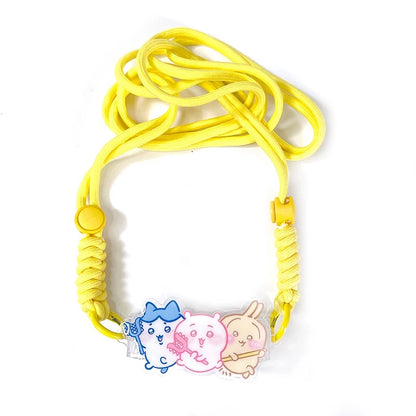 Japanese Cartoon Phone Back Clip with Phone Lanyard | Chiikawa Hachiware Usagi - for All Smart Phones