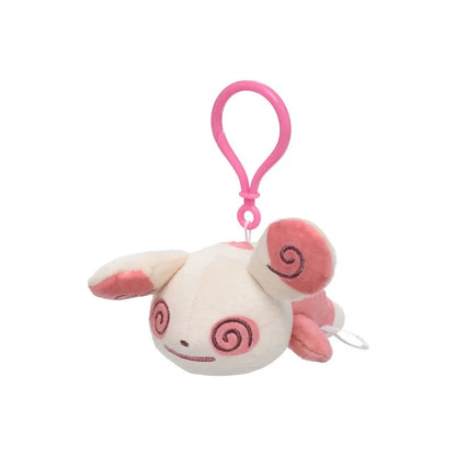 Japan Cartoon Pokemon Center Exhausted Version Keychain | Gengar Dragonite Snorlax Pikachu Scorbunny Togekiss Larvitar Poliwhirl Spinda Max Revive - Mascot Mini Plush Doll