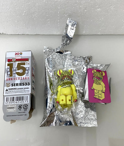 Japan Medicom Toy 100% Be@rbrick Series 33 | Artist Dan Monster - Retried Limited Rare Toy Collection