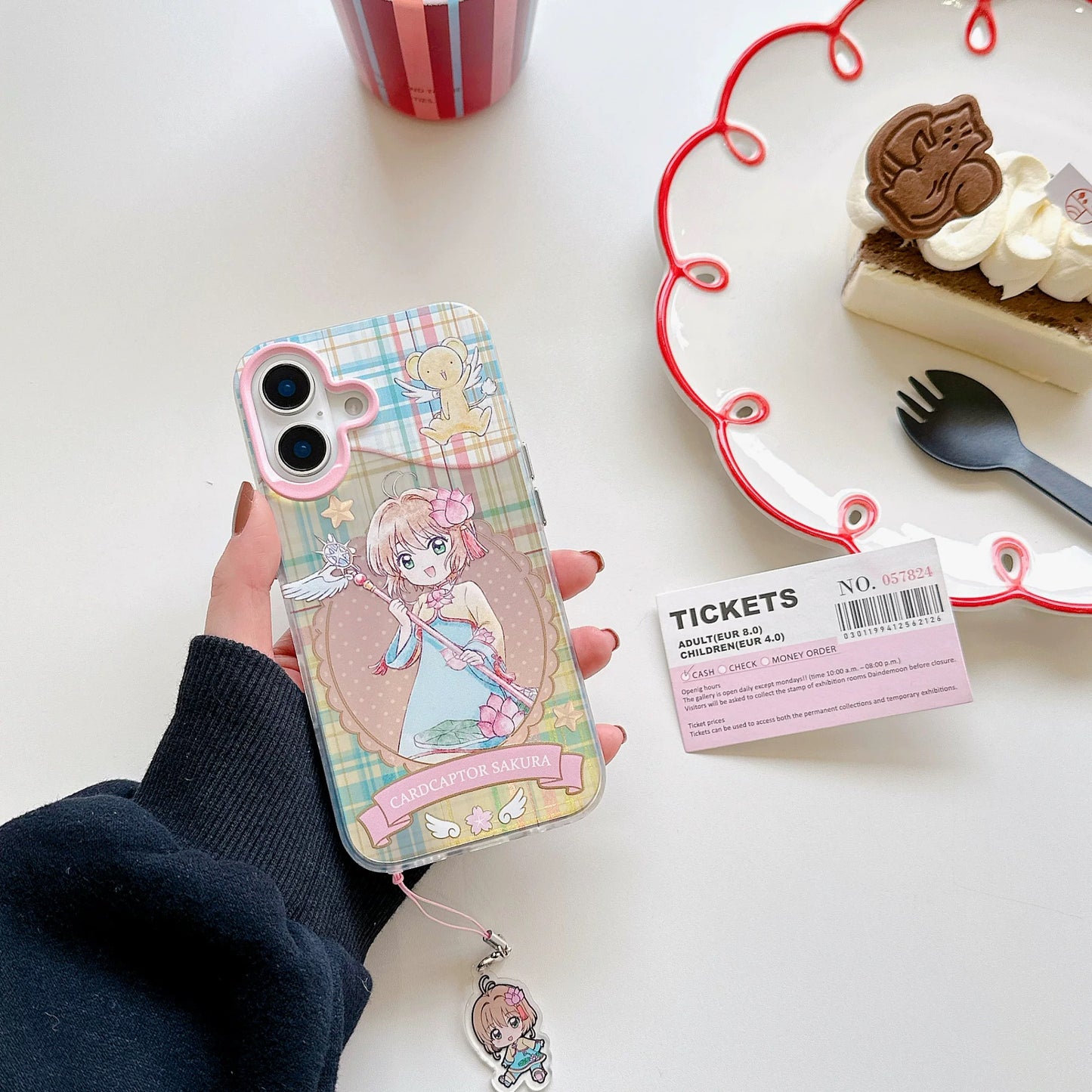 CardCaptorSakura Comic Laser Case | Sakura Cosplay 4 Styles - Phone Case Samsung Galaxy S26 S25 S24 S23 S22 S21 FE Ultra Edge