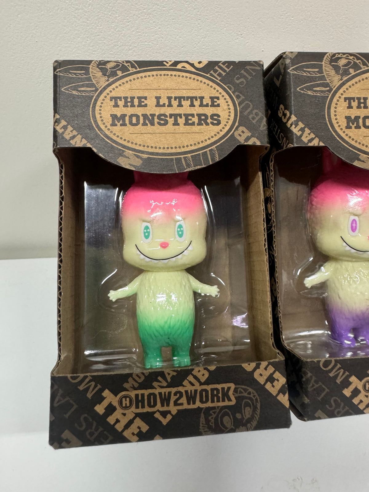 Labubu Yellow Box How2work Mini Labubu Yellow Pink Green Purple Japan ver Limited Editio ...