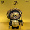 Line friends meets FUKUHEYA-BROWN | Tanuki Brown Black & Gold Ver - 19cm collectible figure Limited Edition