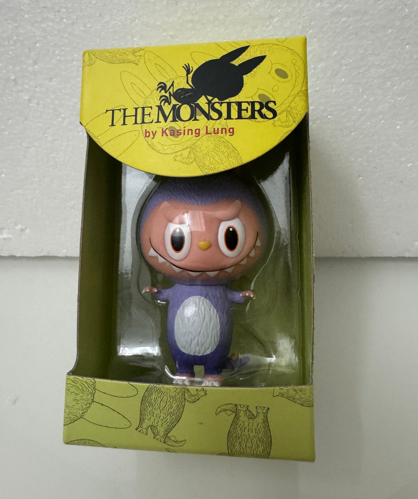 How2work Mini Zimomo Purple Monster ver Limited Edition Retired Super Rare