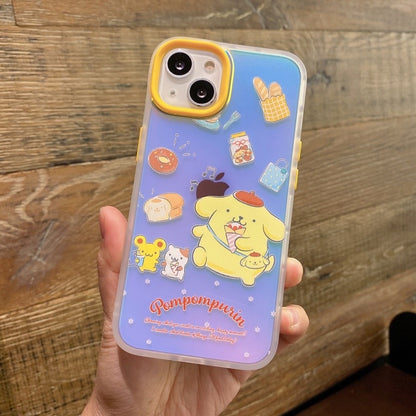 Japanese Cartoon Laser Style | LTS MM PP - iPhone Case iPhone 11 12 13 14 15 Pro Promax