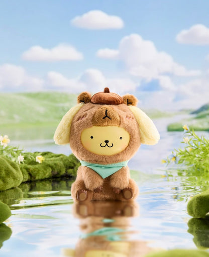 Miniso Sanrio Characters Chill Capybara | Hello Kitty Little Twin Stars My Melody Kuromi Cinnamoroll Pompompurin Pochacco - Collectable Toys Mystery Blind Box