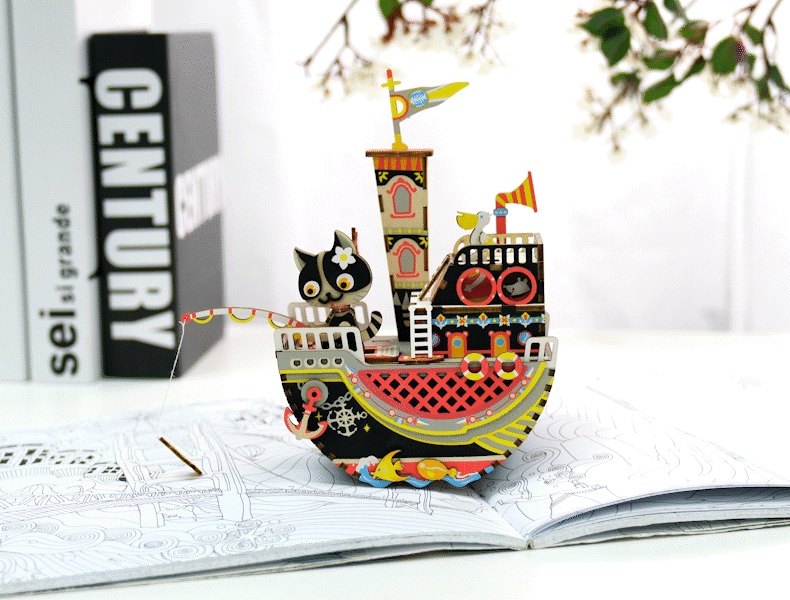 Craft Kits Wooden Music Box | Playful & Fun - DIY Handmade Mini World Miniature Gift