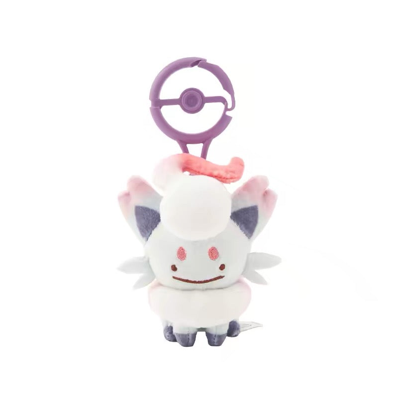 Japan Cartoon Pokemon Center Ditto Crossover Part 2 | Spiritomb Hisui Zorua Sobble Ogerpon - Mascot Mini Plush Doll