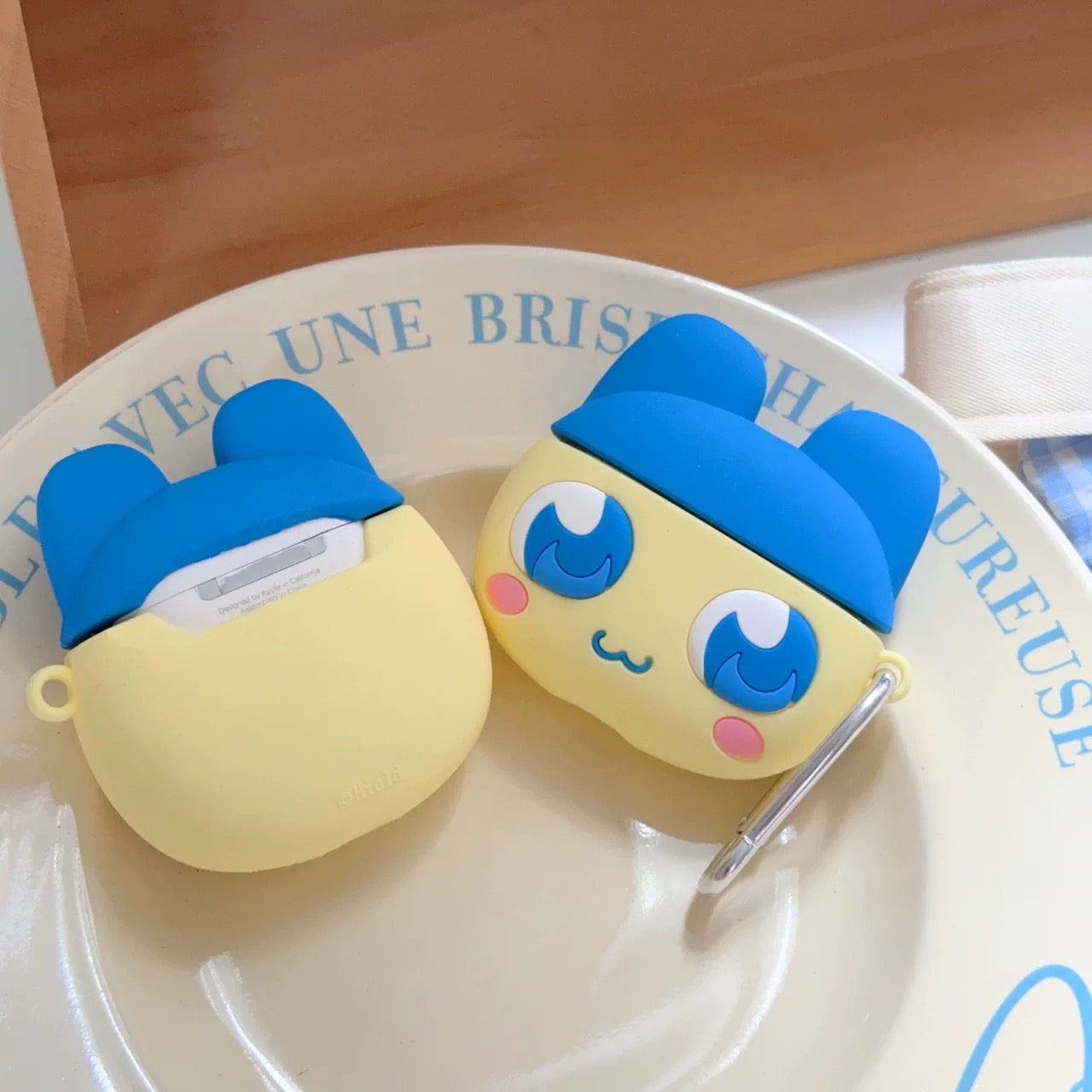 Japanese Cartoon Tamagochi | Mametchi - Tamagot AirPods AirPodsPro AirPods3 AirPods4 Case KawaiiGiftLand