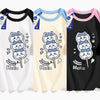 日本語漫画ちいかわカジュアルTシャツシリーズ | ハチワレモチ パート2 - かわいいファッションアイテム
