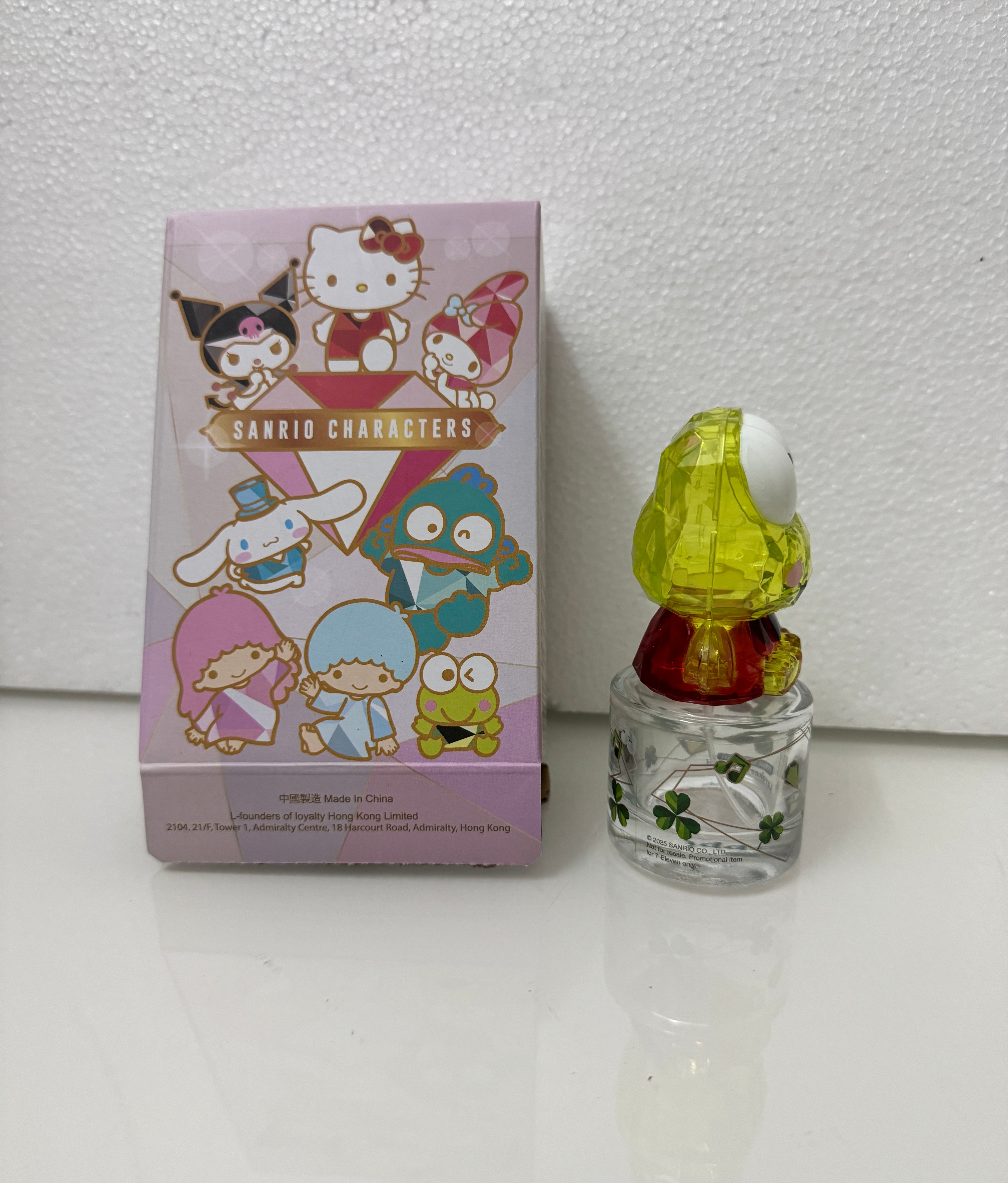 Sanrio Characters Crystal Style Perfume Bottle | KeroKeroKeroppi