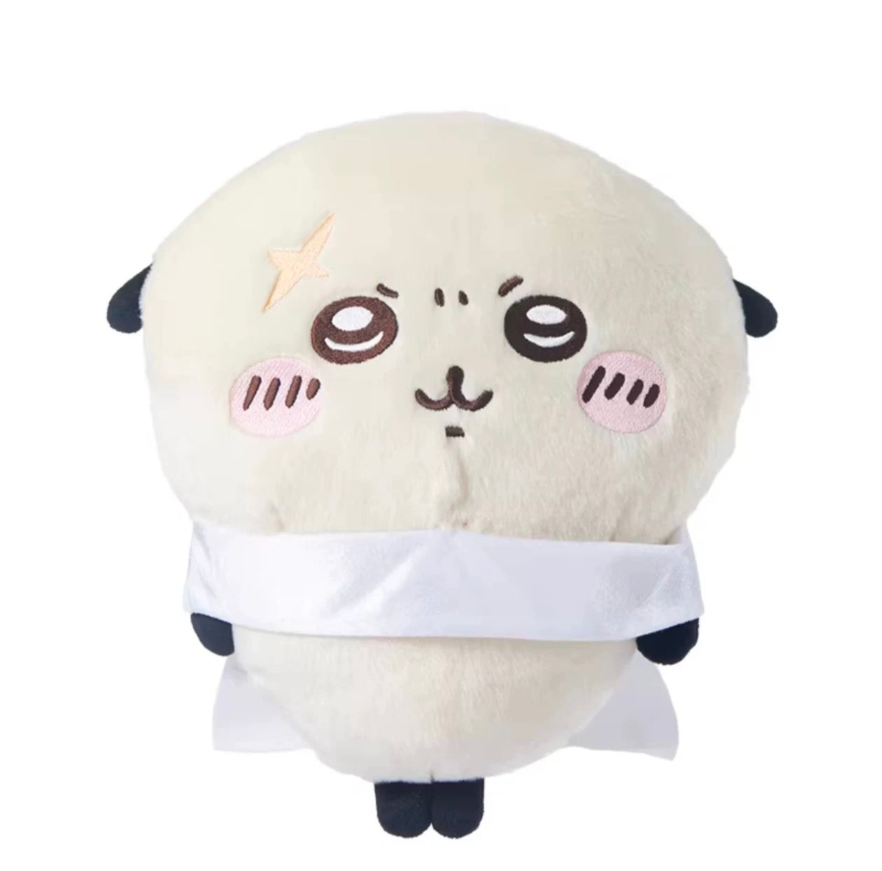 ChiiKawa X Miniso | Momonga Kurimanju Rakko Standing Plush Doll - Kawaii items Room Decoration doll