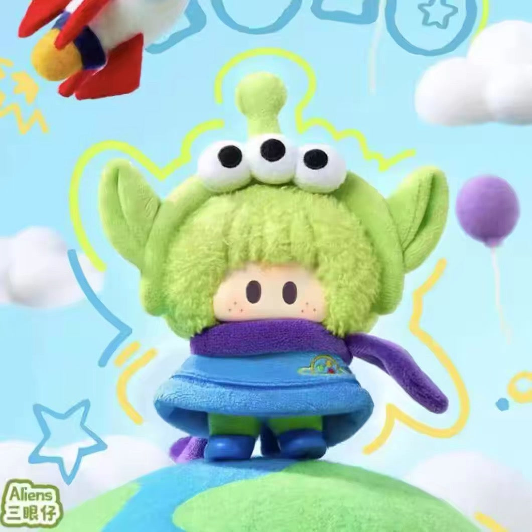 YOYO Chan x Toy Story Doll | Yoyo Lovely with You - Plush Vinyl Keychain Pendant Blind Box