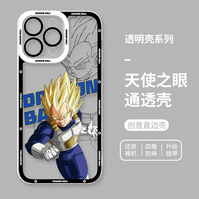 Japanese Anime Dragon Ball | Goku Vegito Vegeta Super Saiyan - iPhone Case PLUS SE2 XS XR X 11 12 13 14 15 16 16e 17 17e Pro Promax 12mini 13mini