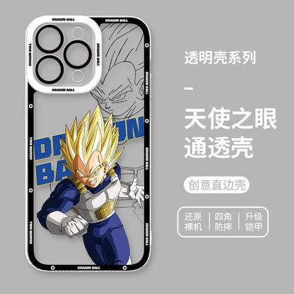 Japanese Anime Dragon Ball | Goku Vegito Vegeta Super Saiyan - iPhone Case PLUS SE2 XS XR X 11 12 13 14 15 16 16e 17 17e Pro Promax 12mini 13mini