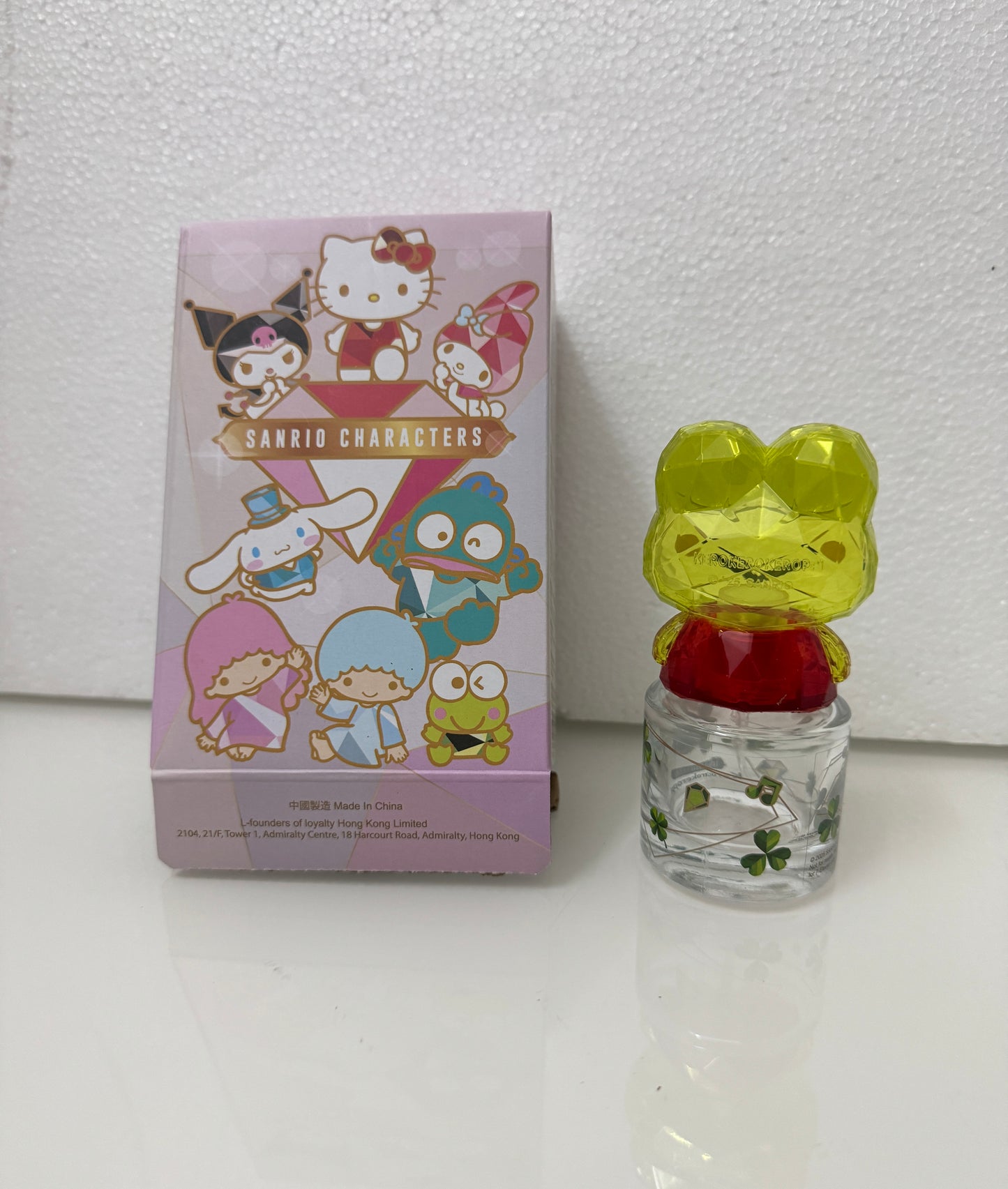 Sanrio Characters Crystal Style Perfume Bottle | KeroKeroKeroppi Keroppi - Convenience Store Limited Collectable Toys Mystery Blind Box