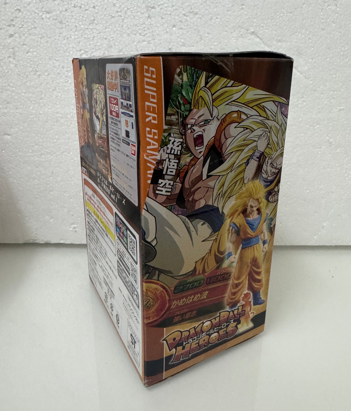 Japanese Anime DragonBall Hero DXF | Super Saiyan 3 Gokou Figure - 2014 Retried Toy Collection