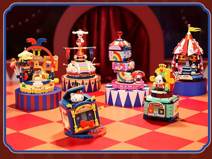 Sanrio Happy Circus Hello Kitty - Building Blocks Toy Collections