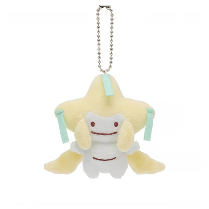 Japan Cartoon Pokemon Center Ditto Crossover Part 5 | Exeggutor Shaymin Magnemite Pichu Raichu Jirachi Wobbuffet Whimsicott Gloom Alolan Vulpix - Mascot Mini Plush Doll