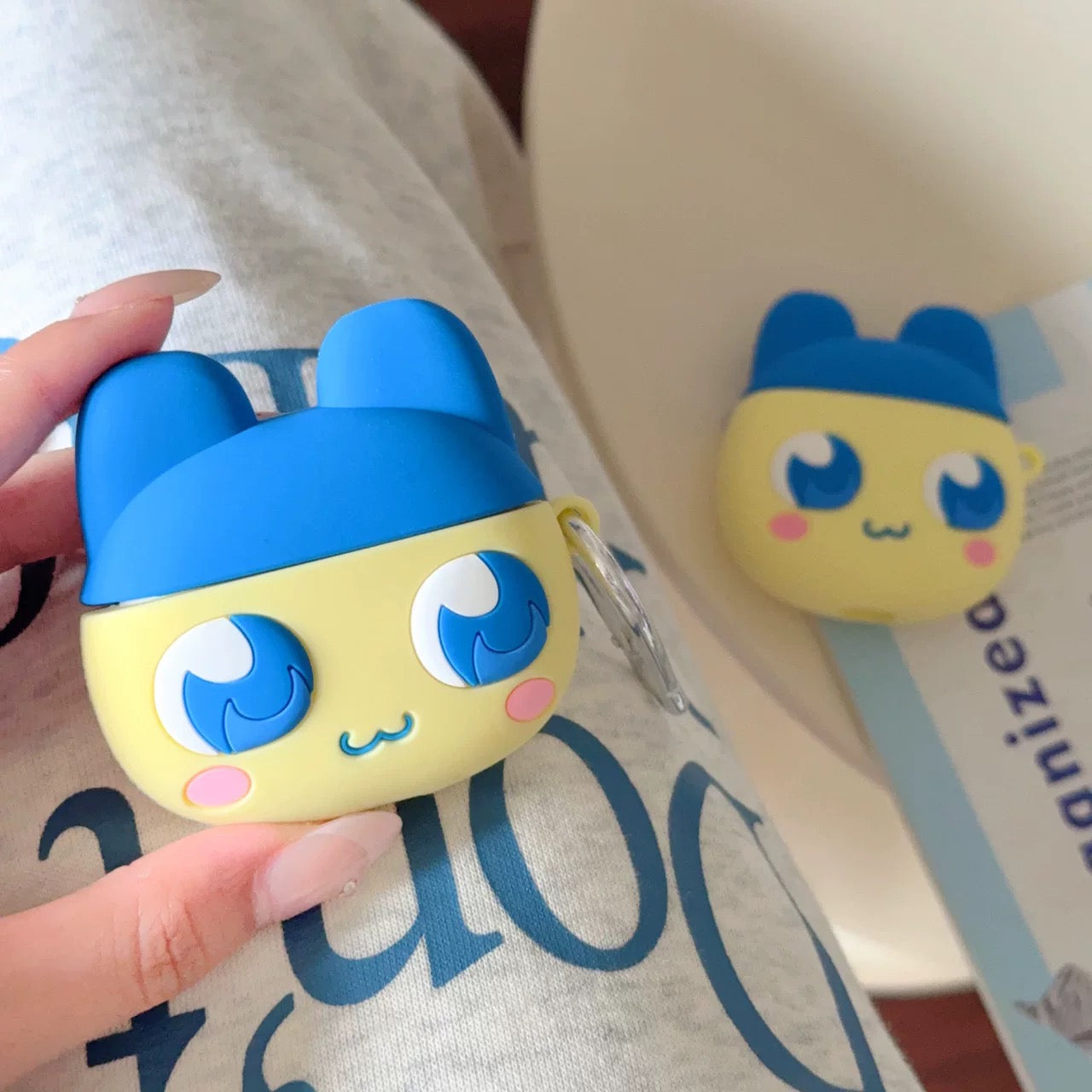 Japanese Cartoon Tamagochi | Mametchi - Tamagot AirPods AirPodsPro AirPods3 AirPods4 Case KawaiiGiftLand