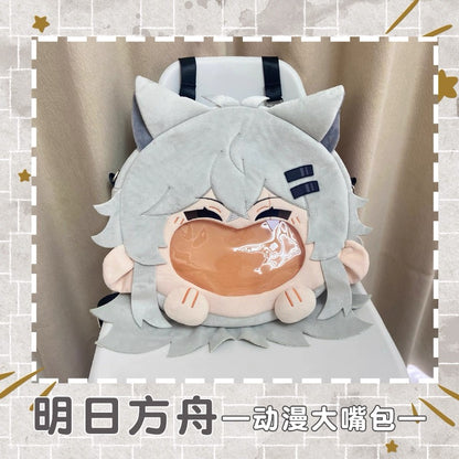 Game Characters Arknights | Lappland the Decadenza with Cat Ear Plush Cute Icon Itabag Backpack and Crossbody Bag - Cute Kawaii Item