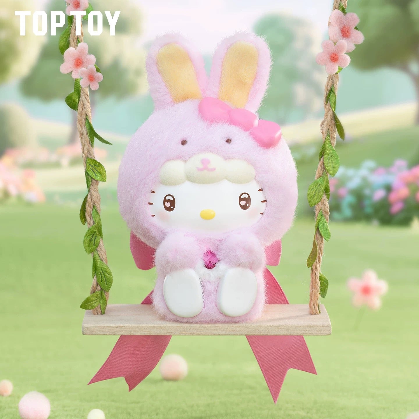 TopToy Sanrio Characters Diamond Bunny Baby | Hello Kitty My Melody Kuromi Cinnamoroll Pompompurin Pochacco - Collectable Toys Mystery Blind Box