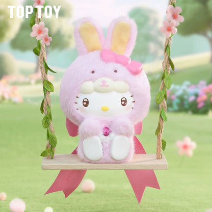 TopToy Sanrio Characters Diamond Bunny Baby | Hello Kitty My Melody Kuromi Cinnamoroll Pompompurin Pochacco - Collectable Toys Mystery Blind Box