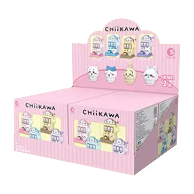 ChiiKawa X Miniso X Sanrio Series | ChiiKawa Hachiware Usagi Momonga Playing with Kitty My Melody Cinnamoroll Pompompurin Kuromi Plastic Mini Figure Blind Box - Kawaii Items Room Decoration Blind Box (副本)