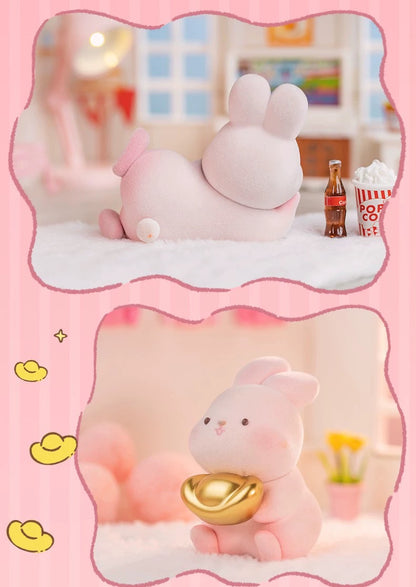 Momo with Bunny Kawaii Lovely Characters | Momo Bunny Daily - Toy Collection Mystery Blind Box