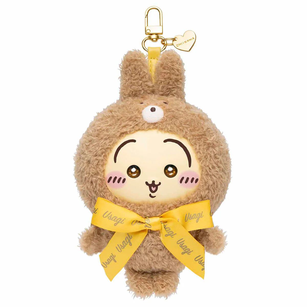 [Pre-order] Japan ChiiKawa Kiramekko Teddy Bear Series | ChiiKawa Hachiware Usagi Momonga Kurimanju Rakko Cute Plush Doll with Plastic Face Keychain - Kawaii items Room Decoration Doll