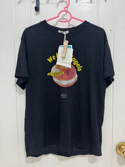 Korean Fashion Foods Style T-Shirt Series | We love Bagels - Kawaii Fashion Items