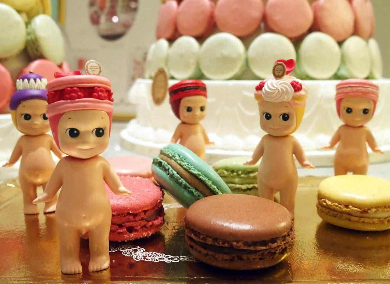 Sonny Angel Mini Figure | Laduree Patisseries Collection Series - 2014 Old Version Retried Collectable Toys Mystery Blind Box