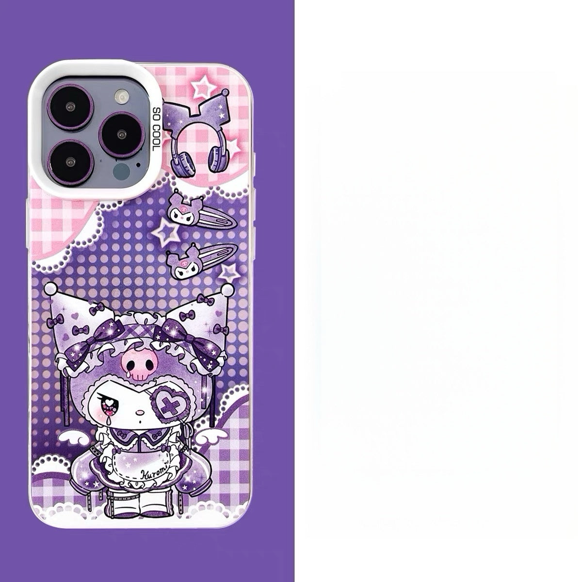 Japanese Cartoon Sanrio Digital Angel Laser Case | マイメロディ クロミ 4スタイル - iPhone ケース 11 12 13 14 15 16 16e 17 17e Pro Promax