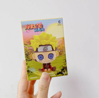 Miniso X Naruto Ninja Mini Sitting Part 1 Series Limited Edition | Naruto Shippuuden Naruto Sasuke Sakura Kakashi Gaara Lee -  Figure Keychain Collectable Toys Mystery Blind Box KawaiiGiftLand