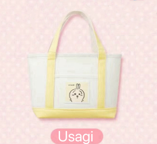 ChiiKawa X Miniso | ChiiKawa Hachiware Usagi Tote Bag - Kawaii items Room Decoration