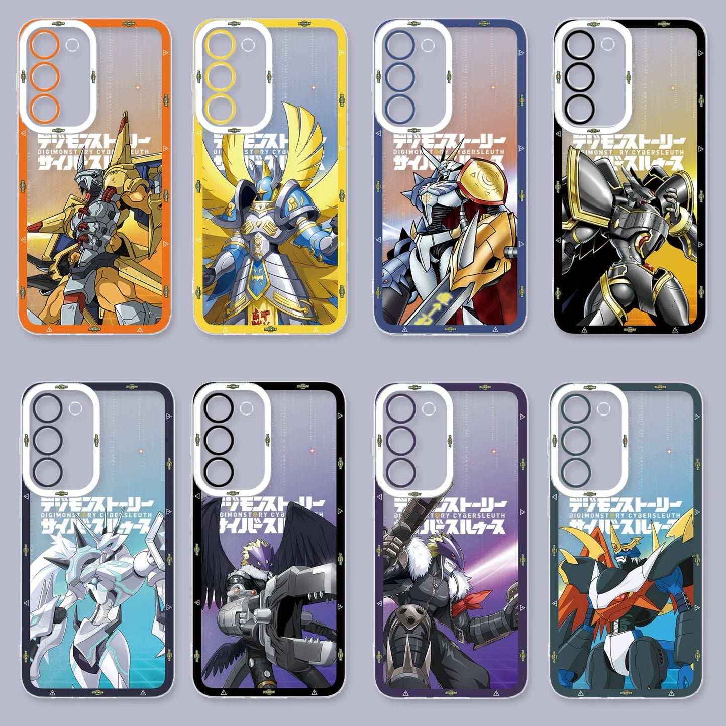 Japanese Cartoon Digimon Adventure Digital Monster Digimonstory Cybersleuth Version | Part 1 8 Styles - Phone Case Samsung Galaxy S26 S25 S24 S23 S22 S21 FE Ultra Edge