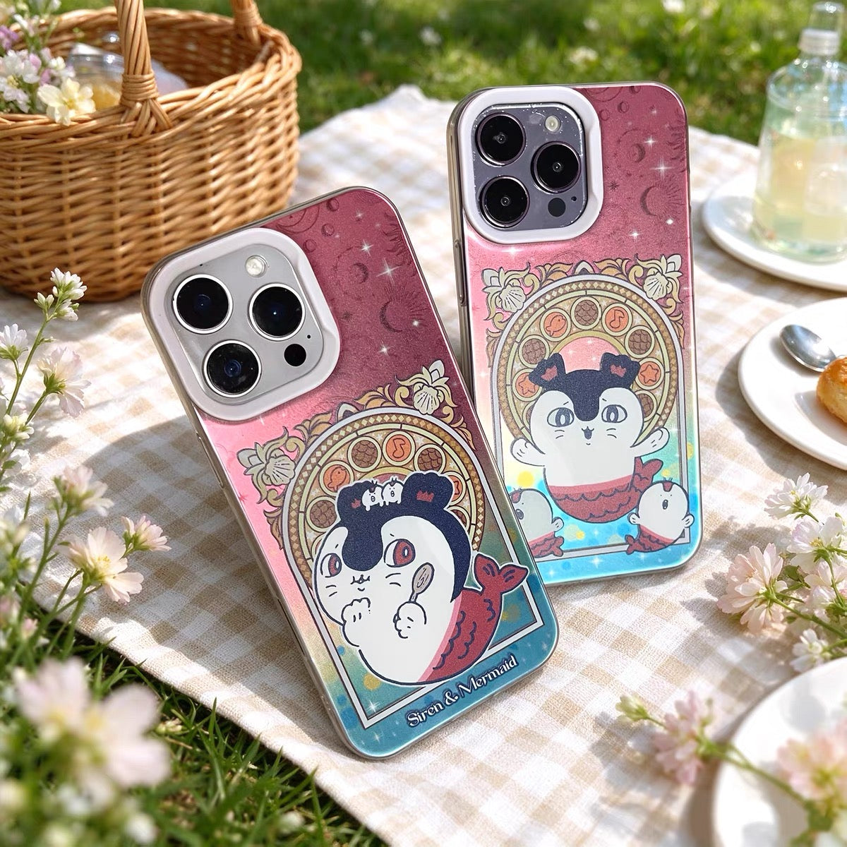 Japanese Cartoon ChiiKawa The Movie : The Secret Of The Mermaid Island Part 2 | Group & Siren 3 Styles - Phone Case Samsung Galaxy S26 S25 S24 S23 S22 S21 FE Ultra Edge
