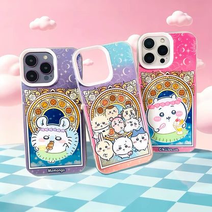 日本製カートゥーン サンリオ マジックスクール | シナモロール ウィザード レーザー カラー クリア - iPhone ケース 11 12 13 14 15 16 16e 17 17e Pro Promax