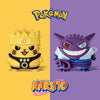 Japanese Cartoon Pokemon Cosplay Ninja Naruto Case | Pikachu Genger Naruto Sasuke Itachi - AirPods AirPodsPro AirPods3 AirPods4 Case