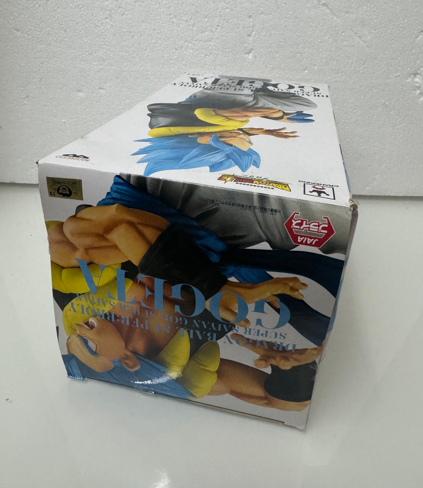 Japanese Anime DragonBall Super Broly | Super Saiyan GOGETA Blue Hair Figure - 2018 Retried SS God Toy Collection