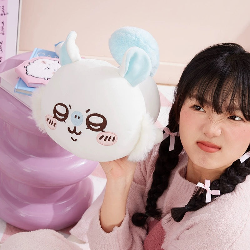 ChiiKawa X Miniso | ChiiKawa Hachiware Usagi Momonga Lying Down - 25cm Plush Doll Kawaii items Room Decoration doll