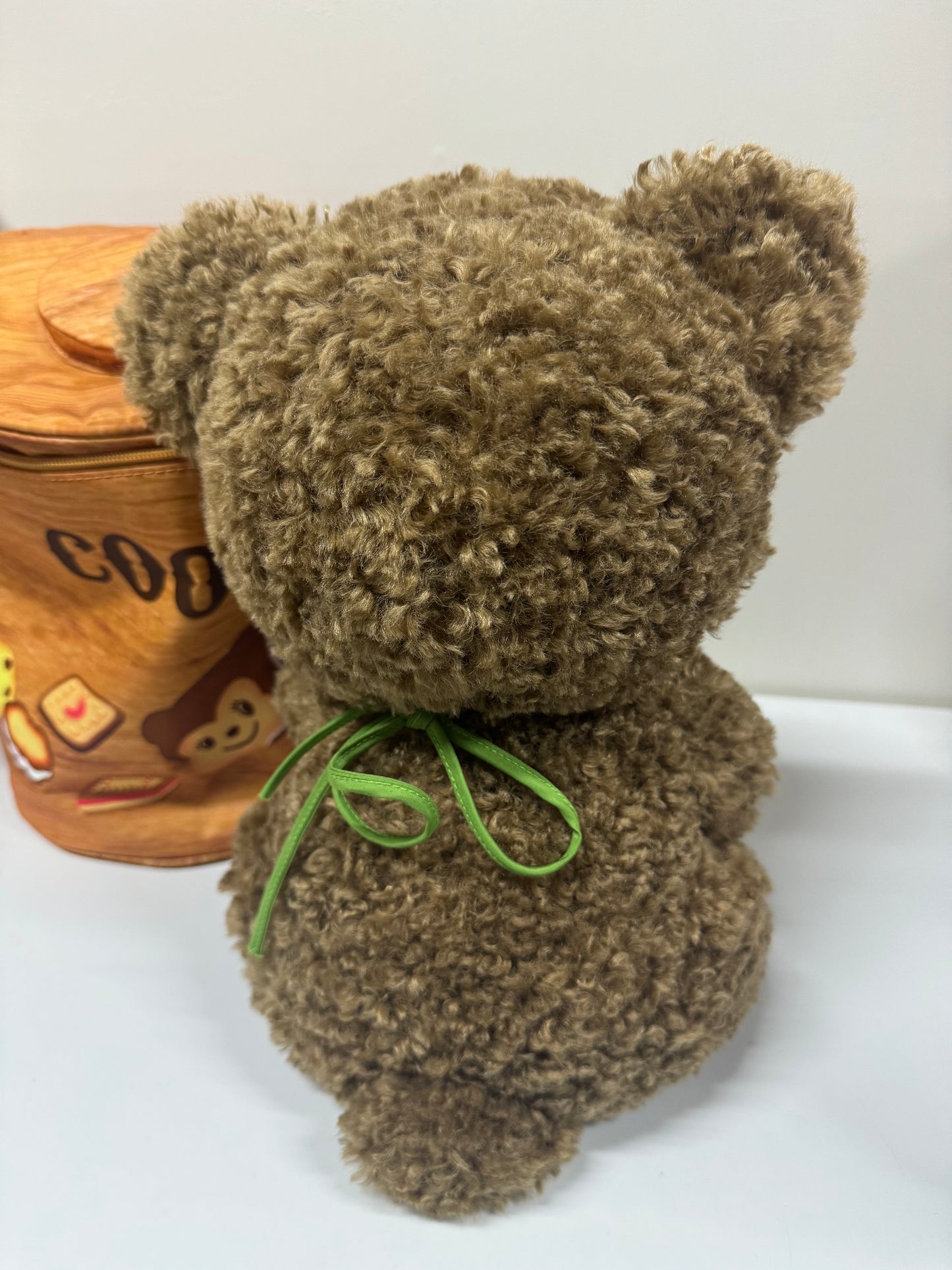 Japan Artist Ribo | Cookey Bear - 35cm Movable Plush Doll Vintage Style Rare