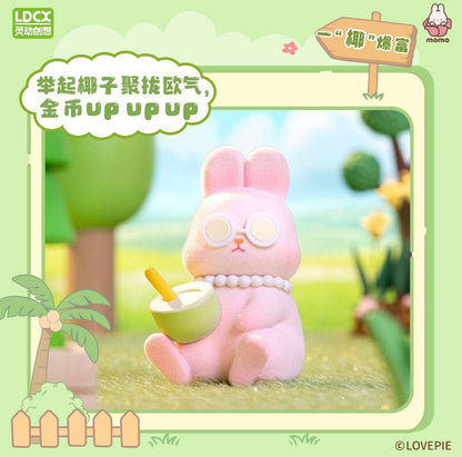 Momo with Bunny Kawaii Lovely Characters | Keychain Series 1 - Toy Collection Mystery Blind Bag