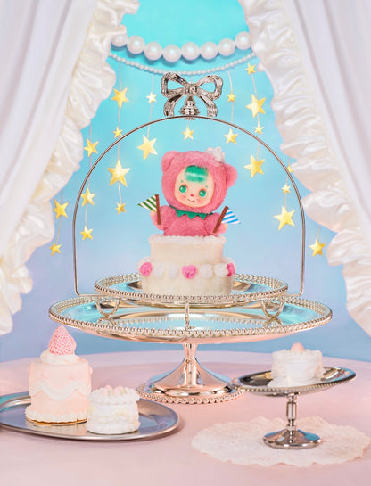 Top Toy X Basaka Special Series Plush Pendant | Special Limited Strawberry Cake - Vinyl Face Plush Doll Figure Keychain Collectable Toys Mystery Blind Box
