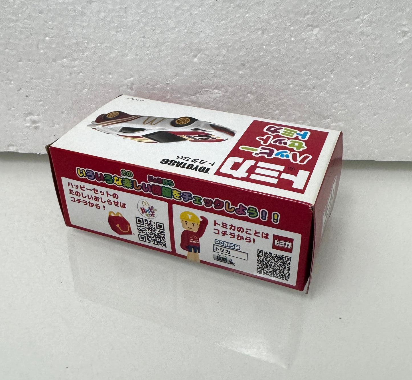 Takara Tomy Tomica Car | McDonald Car - 2017 Retried PVC FIGURE DOLL Toy Collection Mini Car