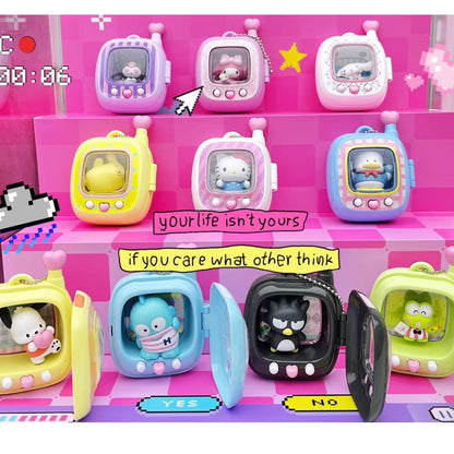 Miniso x Sanrio Characters Pocket Elf Series | Hello Kitty My Melody Kuromi Cinnamoroll Pompompurin Pochacco Keroppi Bad Badtz Maru Hangyodon AhirunoPekkle - Kawaii Collectable Toys Toy Collection