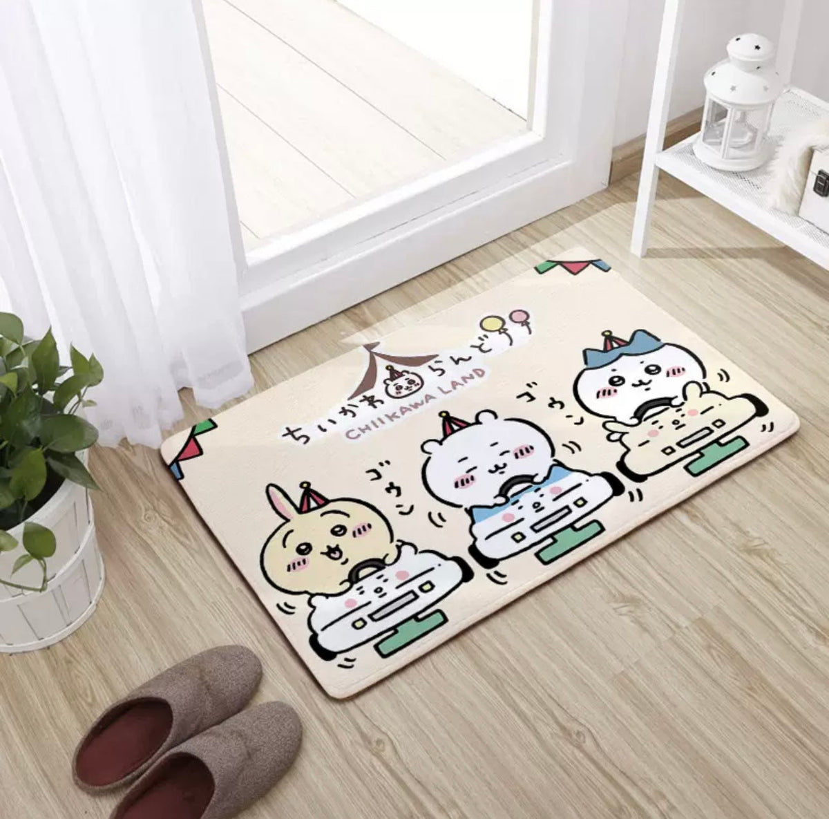 Chiikawa Rug Japanese Cartoon ChiiKawa Soft Floor Mat | Party ChiiKawa Hachiware Us ...
